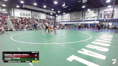 113 lbs Semifinal - Patrick Leffard, Chaparral vs Michael Vergara-Murillo, Temecula Valley