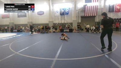 71 lbs 3rd Place Match - Zeke Pina, Sunnyside Wrestling Academy vs Hunter Bates, ATC