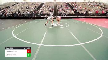 184-H lbs Round Of 32 - Jovahnni Martinez, Unattached vs Julian Durkin, Haddonfield