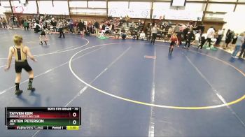 70 lbs Semifinal - Tayven Kem, Ravage Wrestling Club vs Jexten Peterson, JWC