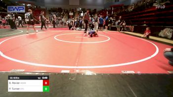 55-60 lbs Rr Rnd 4 - Brylynn Revier, Morrison Takedown Club vs Peyton Turner, Owasso Takedown Club