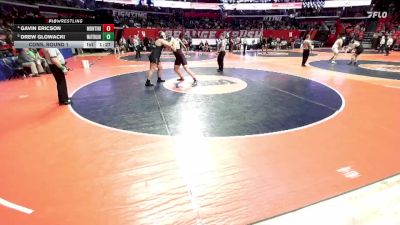 2A 285 lbs Cons. Round 1 - Drew Glowacki, Waterloo (H.S.) vs Gavin Ericson, Lombard (Montini)