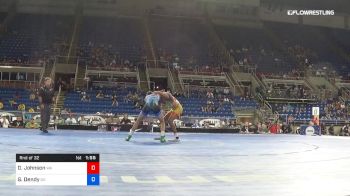 138 lbs Rnd Of 32 - Darion Johnson, Washington vs Garrison Dendy, Georgia