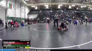110 lbs Finals (2 Team) - Myles Sanchez, Nebraska Titans vs Leo Lopez, G.I. Grapplers Gold