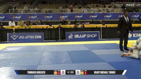 Brady Michael Turner vs Tommaso Nunziato 2026 Pan Jiu Jitsu IBJJF Championship