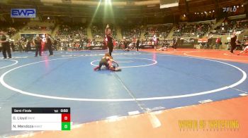 49 lbs Semifinal - Gary Lloyd, Team Donahoe vs Nixon Mendoza, MANTANONA-TC