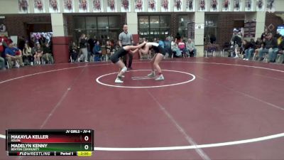 JV-4 lbs Round 2 - Madelyn Kenny, Benton Community vs Makayla Keller, Solon