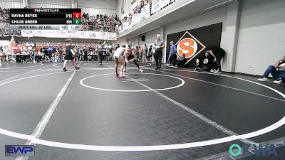 97 lbs Rr Rnd 3 - Rayna Reyes, Sperry Wrestling Club vs Chloe Green, HURRICANE WRESTLING ACADEMY