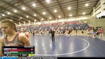 150 lbs Quarterfinal - Addison Canja, Nevada vs Dayna Enderlin, Washington