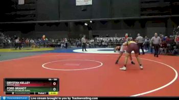 6A - 195 lbs Cons. Round 2 - Drystan Kelley, Wichita-West vs Ford Brandt, Topeka-Washburn Rural