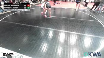 95 lbs Rr Rnd 2 - Acelynn Hauenstein, Tiger Trained Wrestling vs Francesca Hester, Runestone