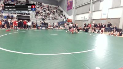 72 kg Champ. Rd Of 16 - Love Daley, Maryland vs Ciel Sattler, Inland Northwest Wrestling Training Center