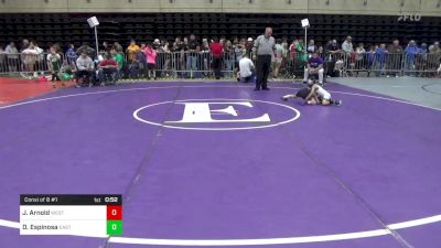 50 lbs Consi Of 8 #1 - Jackson Arnold, Westminster vs Damian Espinosa, Easton