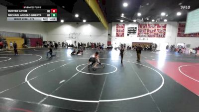 175 lbs 1st Place Match - Michael Angelo Huerta, Valhalla vs Hunter Artim, Independant