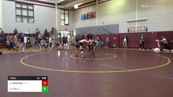 145 lbs Round Of 16 - Jake Podolsky, St. Anthony's vs Thuy Dzu, Cary Academy