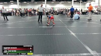 48 lbs Quarterfinal - Hunter Schuch, NYWC vs Joel Van Slyke, SHWA