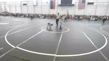 49 lbs Rr Rnd 1 - Jacob Sawyer, Mat Demon WC vs Adriel Jaime, HWC, Holbrook Wrestling Club