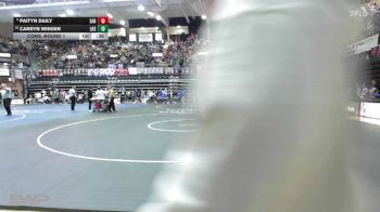190 lbs Cons. Round 1 - Carsyn Winger, Lyons HS vs Paityn Daily, Sabetha HS