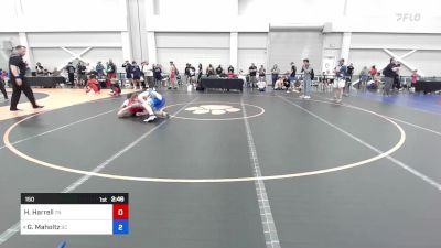 150 lbs Consi Of 16 #2 - Hayden Harrell, Tn vs George Maholtz, Sc