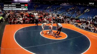 138 lbs Finals (8 Team) - Brody Widlowski, Coal City vs Brody Matthews, Vandalia