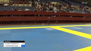 BENJAMIN GARRY SWAINSTON vs TARCISIO DAMASCENO SANTOS 2023 Pan IBJJF Jiu-Jitsu No-Gi Championship
