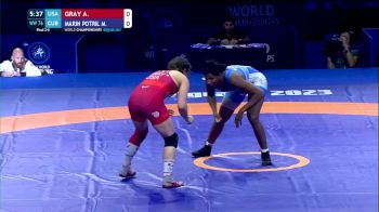 76 kg Final 3-5 - Adeline Gray, United States vs Milaimys De La Caridad Marin Potrille, Cuba