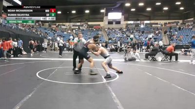 157 lbs Champ. Round 1 - Noah Richardson, Missouri Baptist University vs Ruben Silveyra, Grand View (Iowa)