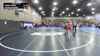 165 lbs 7th Place Match - Nolan Backstrom, Independence vs Manuel Torres, McLane