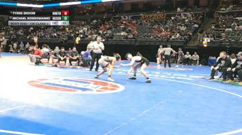 126 Class 3 lbs Cons. Round 2 - Michael Rossomanno, Rockwood Summit vs Tyrre Broom, Winnetonka