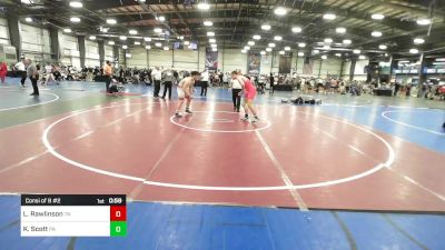 170 lbs Consi Of 8 #2 - Logan Rawlinson, TN vs Kyle Scott, PA