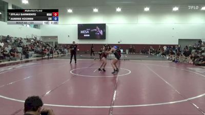 131 lbs Semifinal - Aubree Kooren, Cuesta College vs Zitlali Sarmiento, Mt. San Antonio College