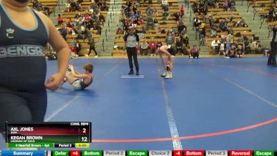 1st Place Match - Tiberius Byam, Blaine Wrestling vs Grayden Kobeska, Menomonie Wrestling Club