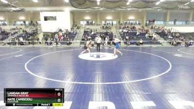 157 lbs Champ. Round 2 - Landan Gray, Johnson & Wales (RI) vs Nate Camiscioli, Castleton