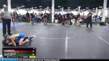 72 lbs Round 8 (10 Team) - JJ Haddock, Distinguished Green vs Blake Welch, Colon Trained