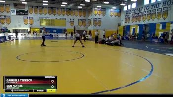 106 White Semifinal - Gabriele Tedesco, Lake Gibson vs Ben Norris, Jensen Beach