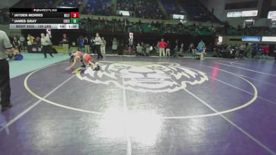 126 lbs Semifinal - Jayden Morris, Belton-Honea Path vs James Gray, Crescent