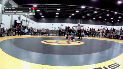 65 lbs Quarterfinals (8 Team) - Tom Toledo, Olympia vs Owen Pronschinske, LAW/Crass
