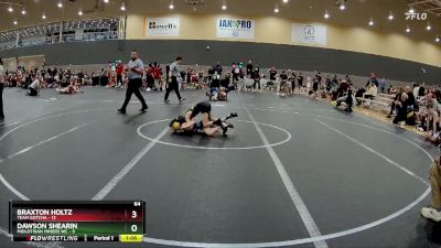 64 lbs Round 1 - Braxton Holtz, Team Gotcha vs Dawson Shearin, Midlothian Miners WC