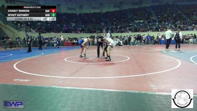 123 lbs Consi Of 8 #1 - Charly Rendon, Santa Fe South vs Wyatt Guthery, Harrah