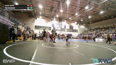 85 lbs Semifinal - Briar Ware, Cleveland Takedown vs Tre Hausler, Raw Wrestling Club