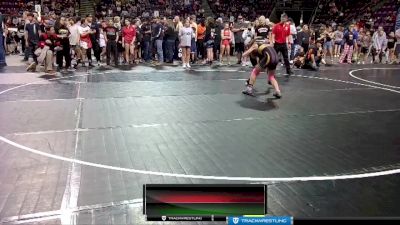 108 lbs Quarterfinal - Ryland Huppenthal, Brighton Wrestling Club vs Aislynne Gregory, Westside Wrestling Club