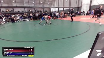 113 lbs Champ. Round 3 - Trey Smith, OR vs Jason Lin, CA