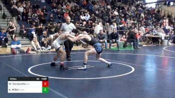 120 lbs Consolation - Mike Tandurella, Don Bosco Prep vs Kyle Miller, Quakertown