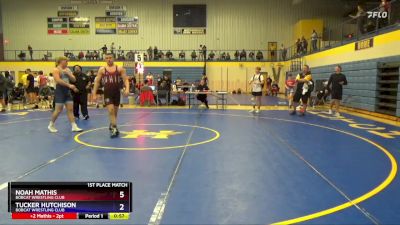 190 lbs 1st Place Match - Noah Mathis, Bobcat Wrestling Club vs Tucker Hutchison, Bobcat Wrestling Club