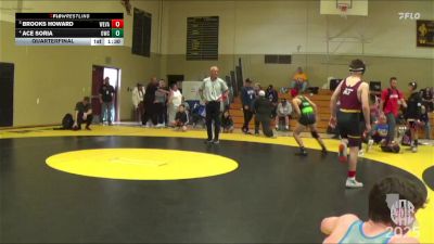 112 lbs Quarterfinal - Brooks Howard, Kasner vs Ace Soria, Outlaws Wrestling Club