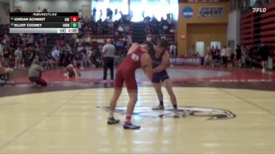 141 lbs Cons. Round 4 - Jordan Schmidt, Coe vs Elliot Cooney, Cornell College
