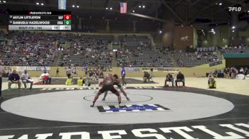 165 lbs Cons. Round 5 - Jaylin Littleton, Hopkinsville vs Samuelu Hazelwood, Central Hardin