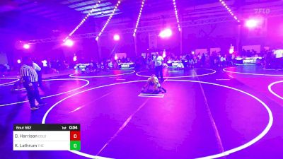 42 lbs Final - Dawson Harrison, Colorado Outlaws vs Kreed Lathrum, The Best Wrestler
