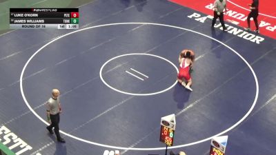 192 lbs Round Of 16 - Luke O'Korn, Peters Twp vs James Williams, Tunkhannock