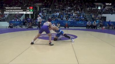 165 lbs Quarterfinal - Clayton McDonough, Luther vs Braylon Griffiths, Loras
